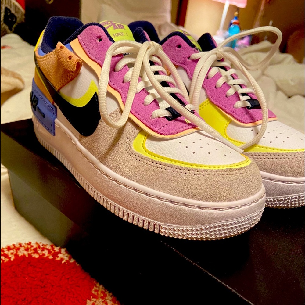 nike air force ones shadow